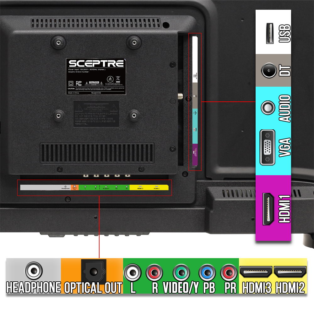 X322BVSRN 32" LED HDTV